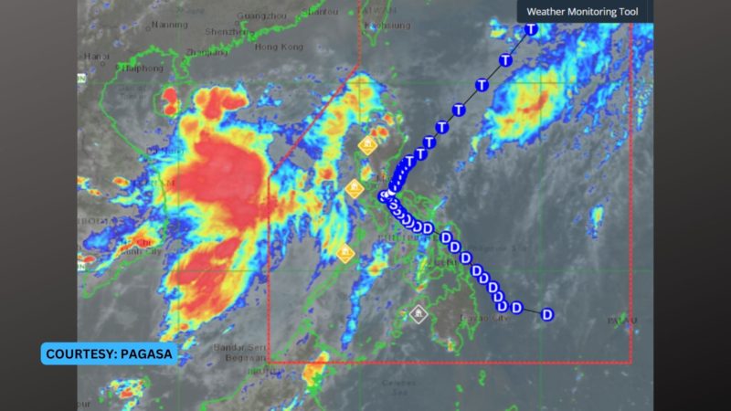 Typhoon Aghon nakalabas na ng bansa