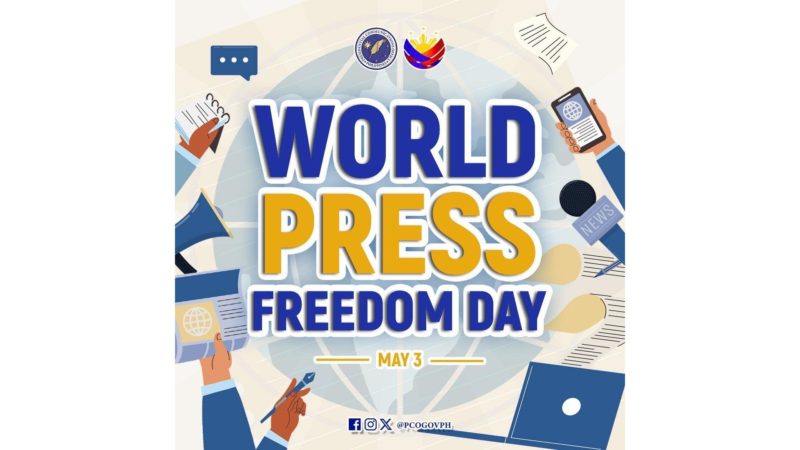 Malakanyang nakiisa sa paggunita ng World Press Freedom Day