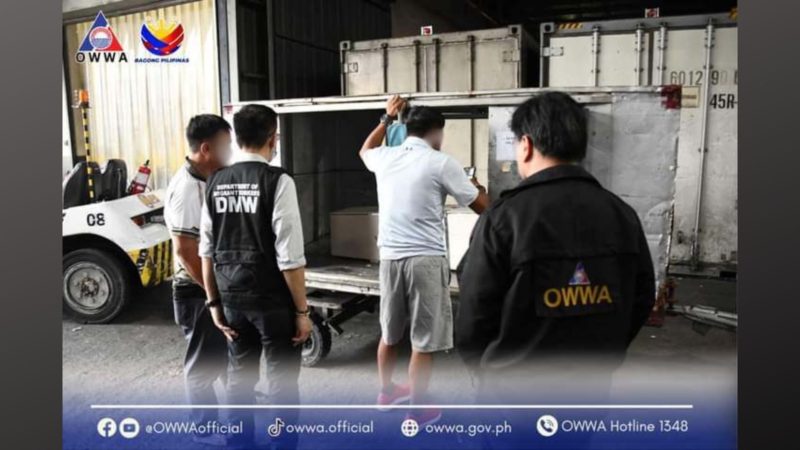 Mga labi ng 3 Pinoy na biktima ng sunog sa Kuwait, dumating na sa bansa