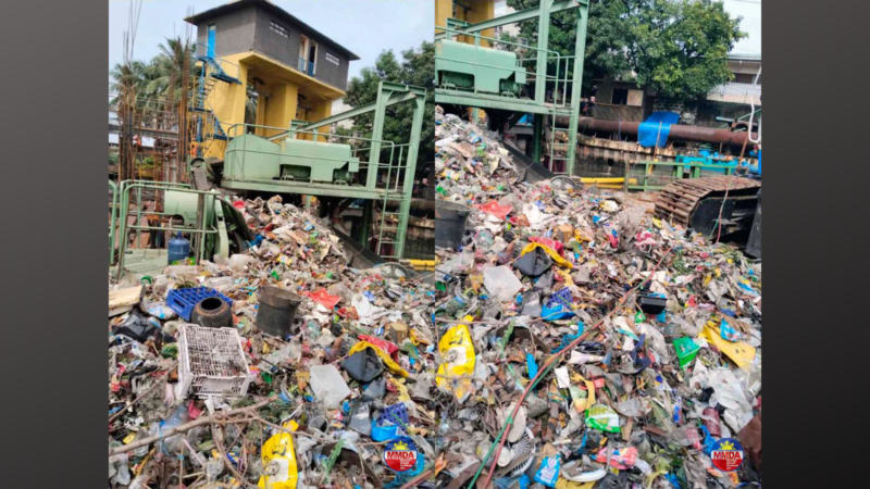 Tambak na basura naiwan sa mga lansangan at pumping stations matapos ang pagbaha