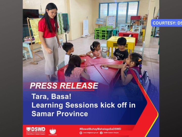 “Tara, Basa! Learning Sessions” sinimulan na sa Samar Province