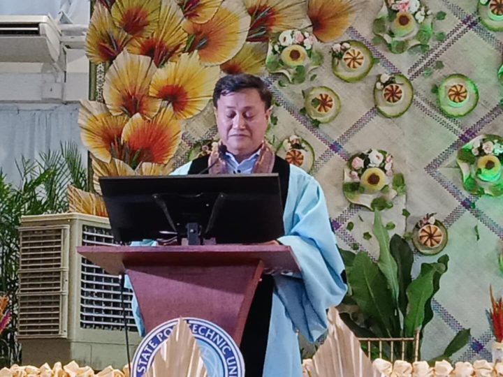 Sen. Tolentino nagsilbing guest speaker sa pagtatapos ng mga mag-aaral sa LSPU-San Pablo City Campus