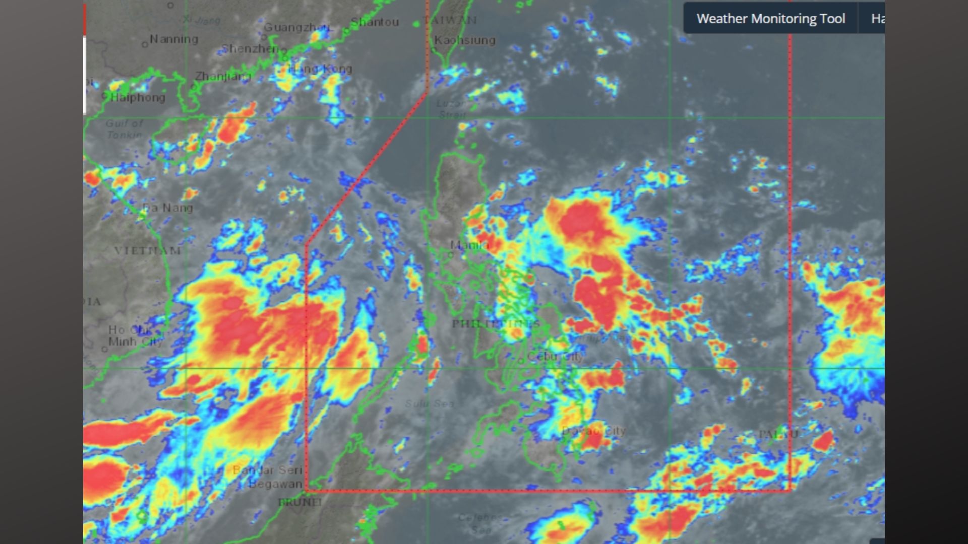 LPA magpapaulan sa Eastern Visayas, Caraga at Davao Region