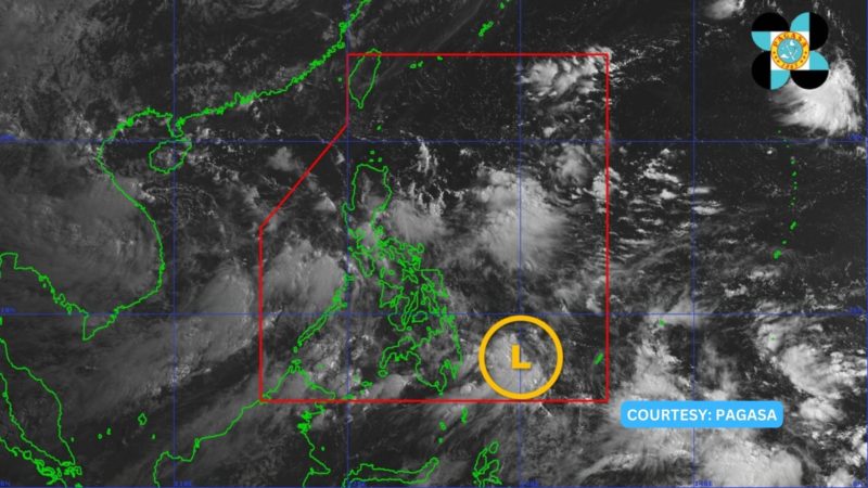 Cloud cluster sa Silangan ng Mindanao nabuo bilang LPA – PAGASA