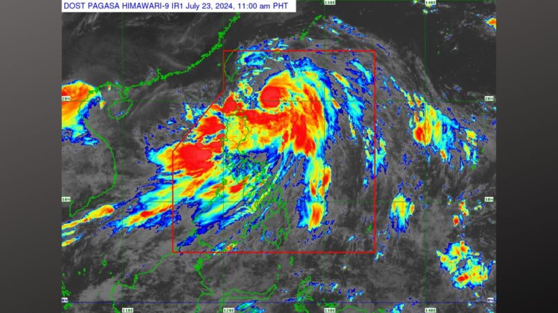 Bagyong Carina lumakas pa; Signal No. 2 nakataas ilang bahagi ng Batanes