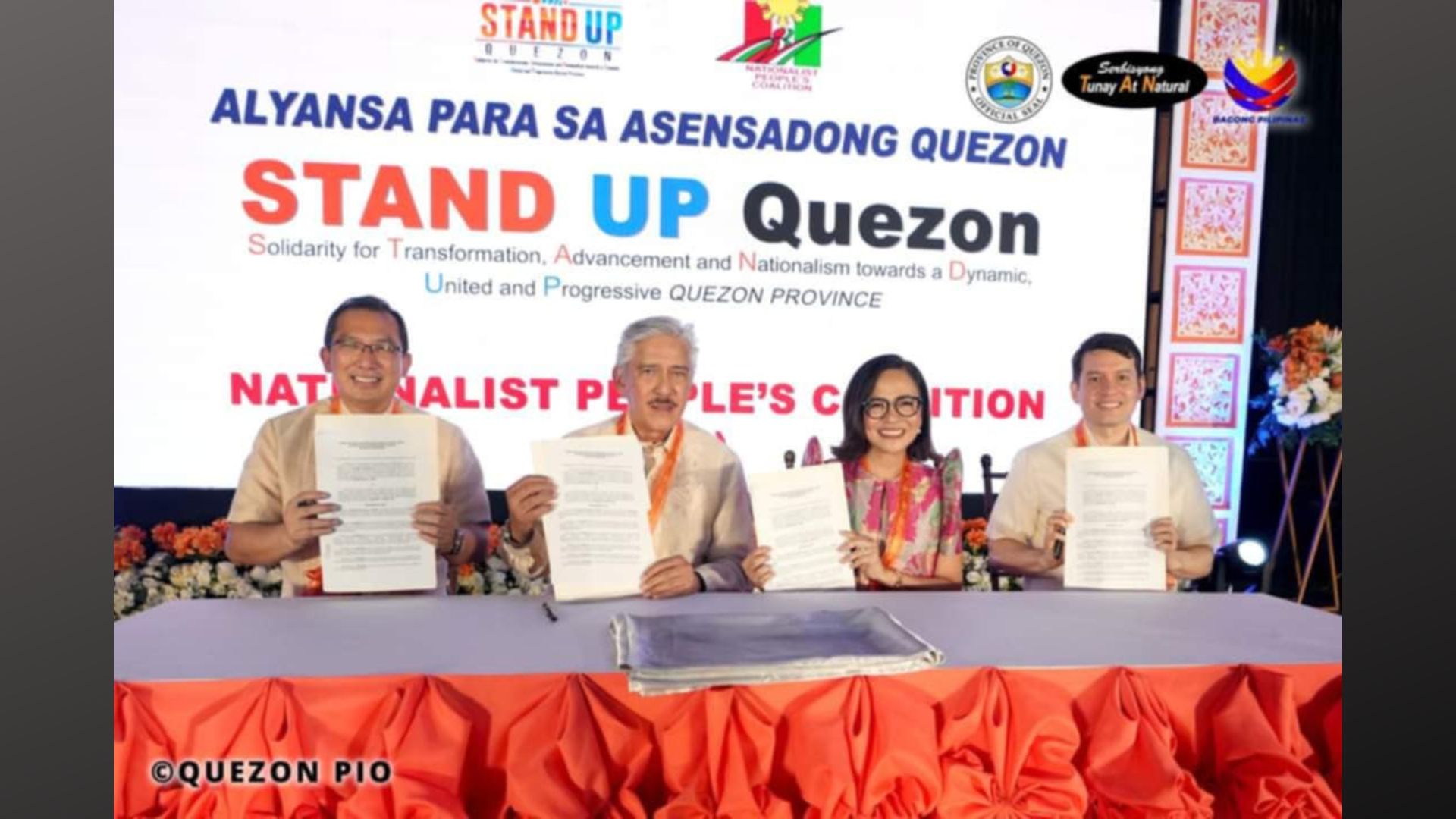 STAND UP Quezon political party inilunsad ni Gob. Doktora Helen Tan