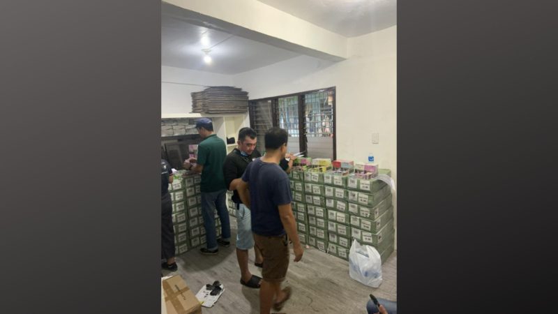 Mahigit P5.1M na halaga ng illegal vape products nakumpiska sa Pasay City