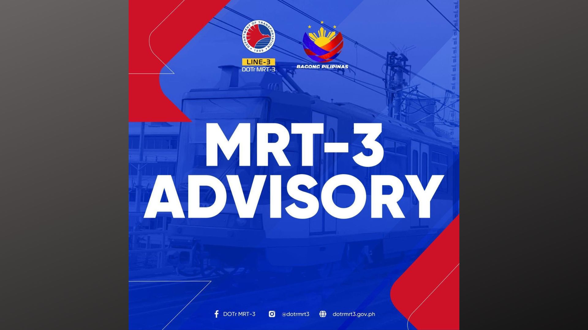 Biyahe ng MRT-3 nagka-aberya; isang tren nakaranas ng technical problem