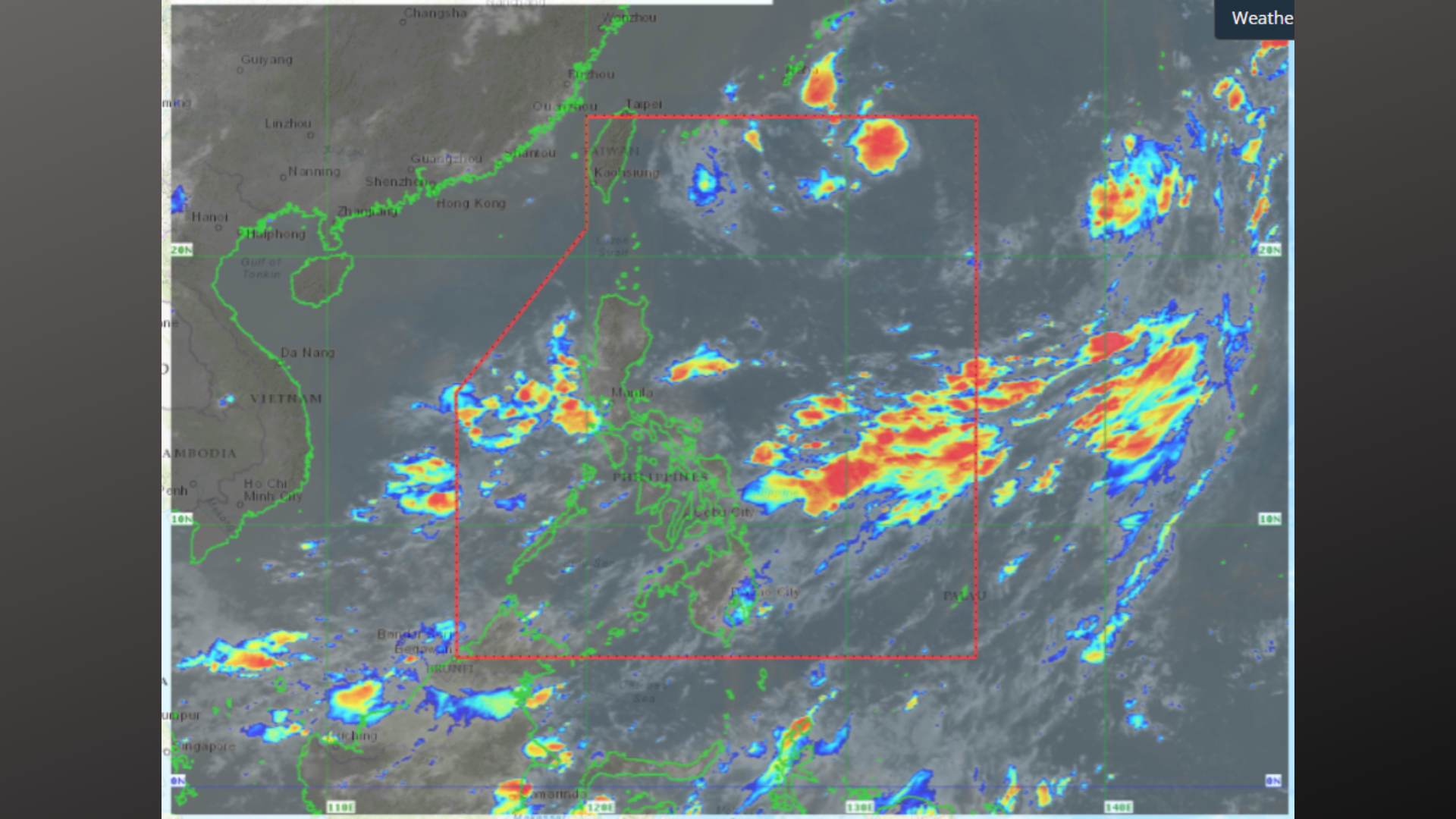 LPA binabantayan ng PAGASA sa Northern Luzon; Habagat magpapaulan sa malaking bahagi ng bansa