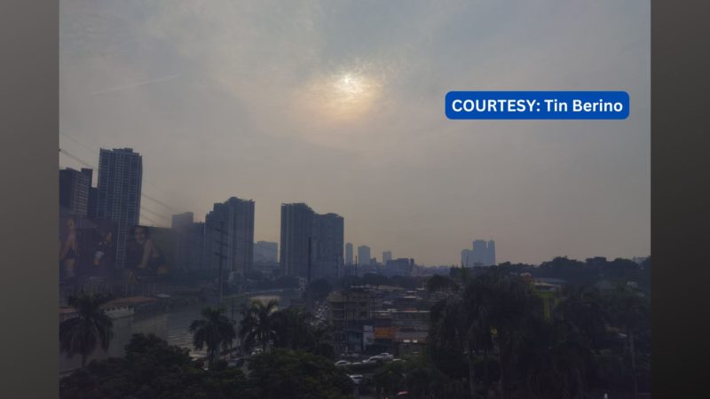 Volcanic Smog mula sa Bulkang Taal umabot sa Metro Manila