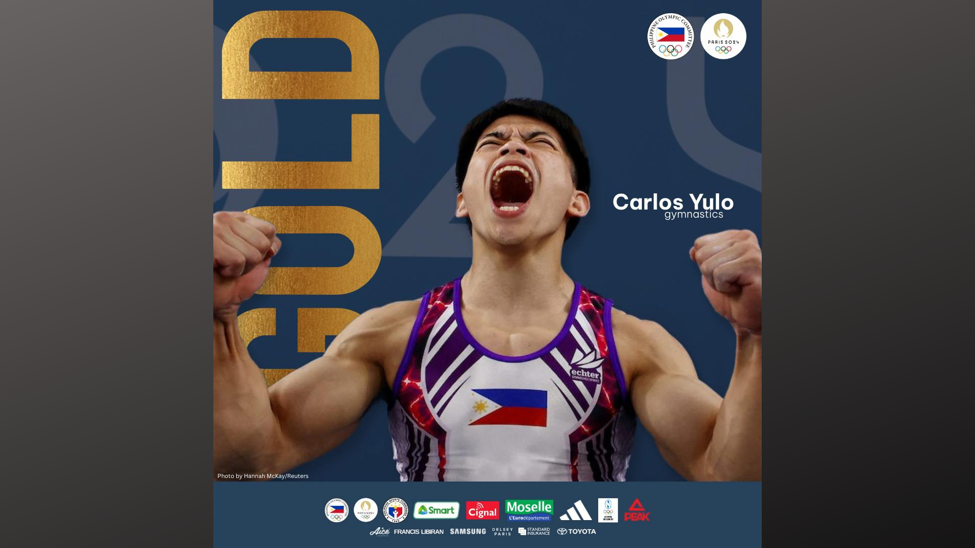 POC binati si Carlos Yulo matapos makakuha ng ikalawang gintong medalya sa Paris Olympics