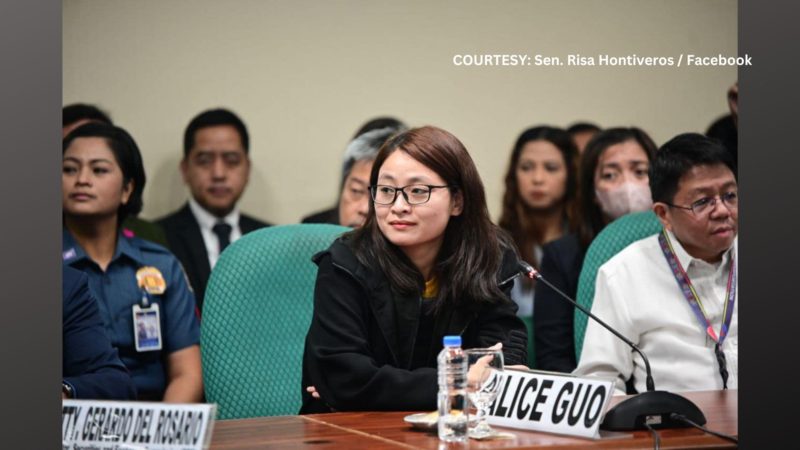 NBI inaalam na ang tungkol sa ginamit na yate ni Alice Guo nang umalis sa bansa