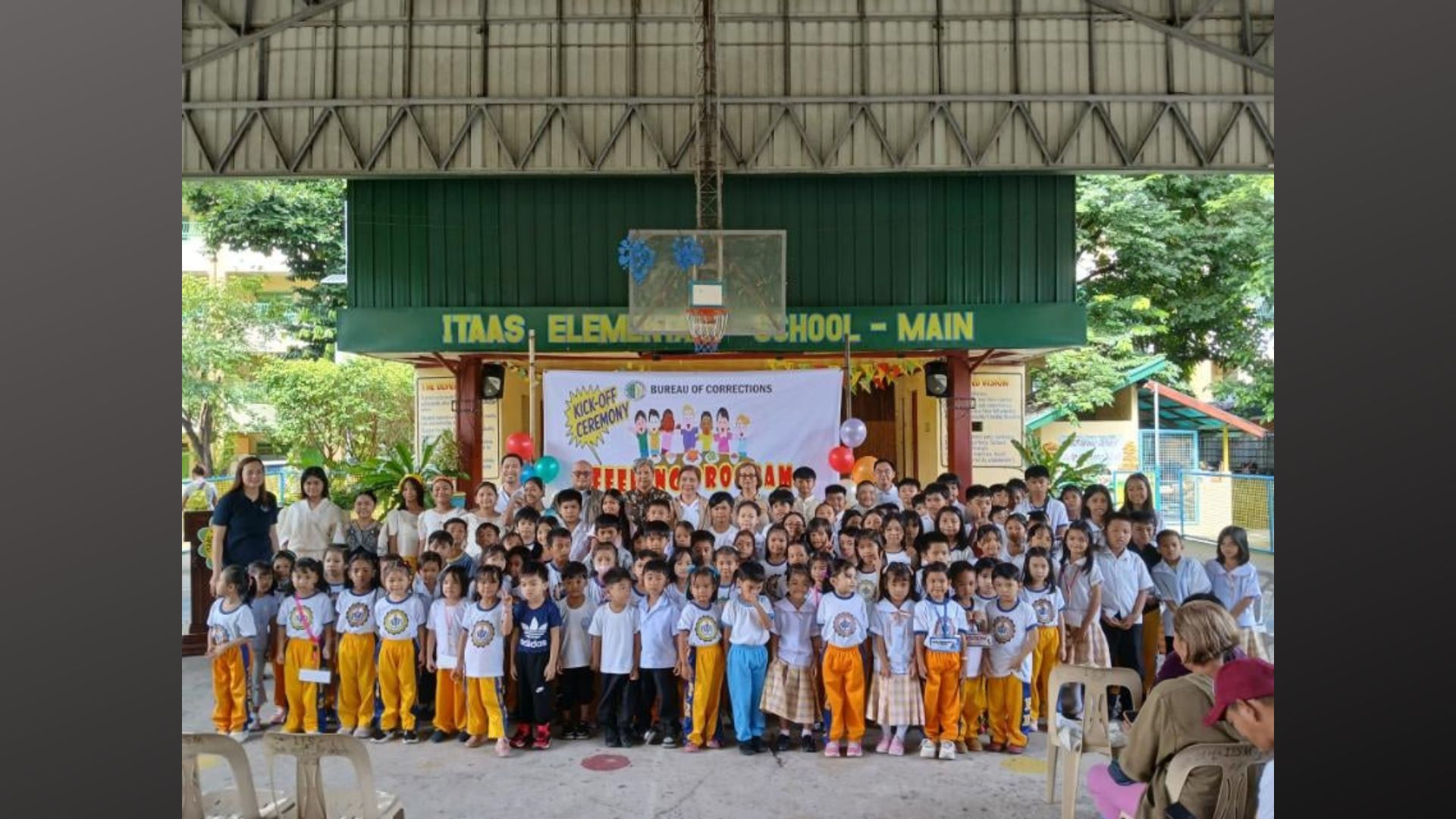 Feeding program ng BuCor para sa mag-aaral sa Muntinlupa City umarangkada