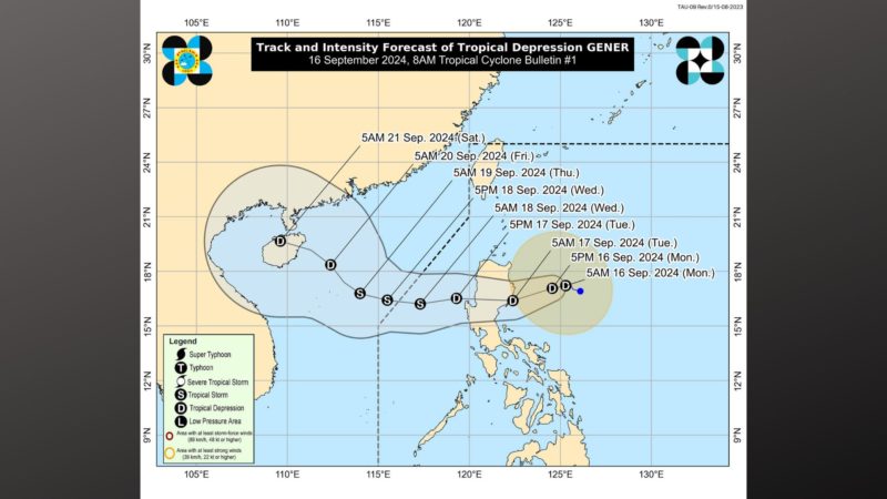 Signal Number 1 nakataas sa 11 lugar sa bansa