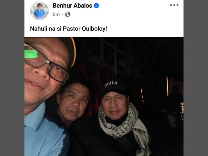 BREAKING: Pastor Apollo Quiboloy naaresto na – DILG