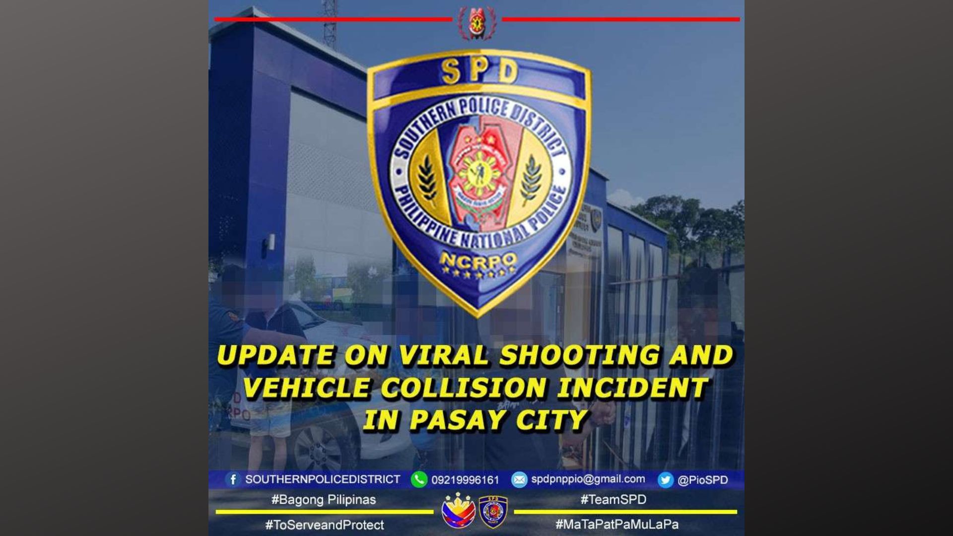 Suspects sa viral shooting at banggaan ng sasakyan sa Pasay City kinasuhan na