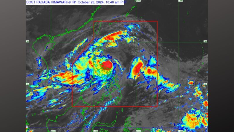 Bagyong Kristine napanatili ang lakas; Sinal No. 2 nakataas na sa Metro Manila at mga kalapit na lalawigan