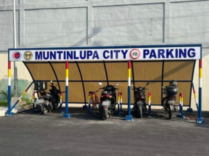 Motorsiklo bawal sa bicycle parking sa Muntinlupa