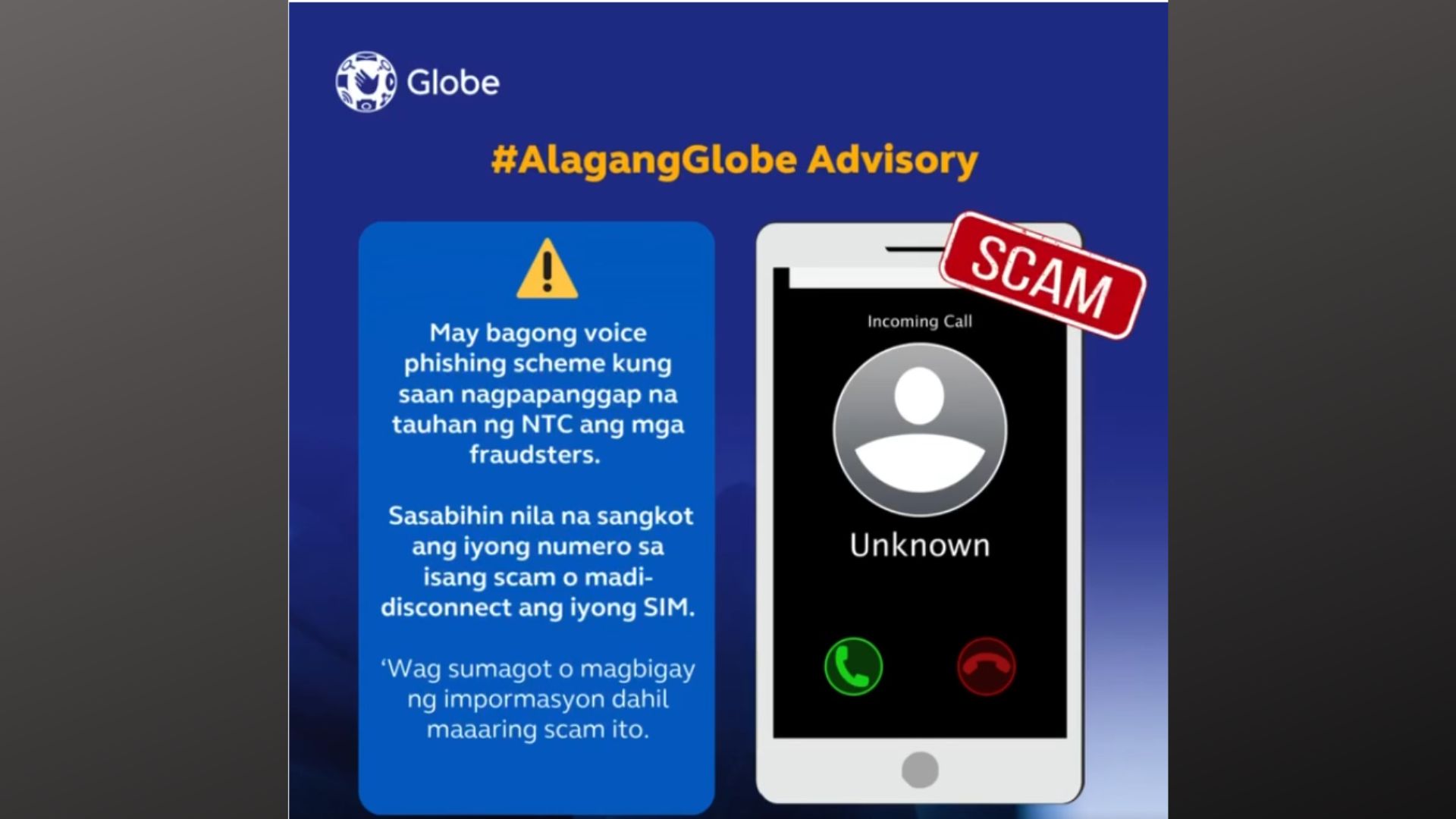 Publiko binalaan laban sa bagong “voice phishing scheme”