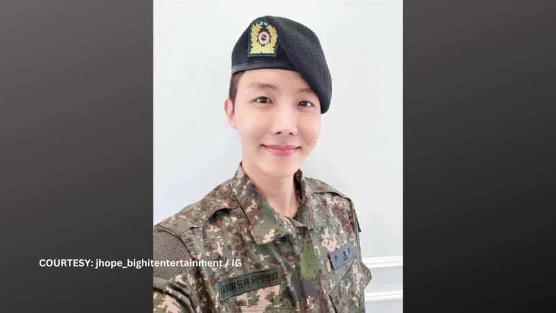 J-Hope nakatakda na ang military discharge sa Oct. 17