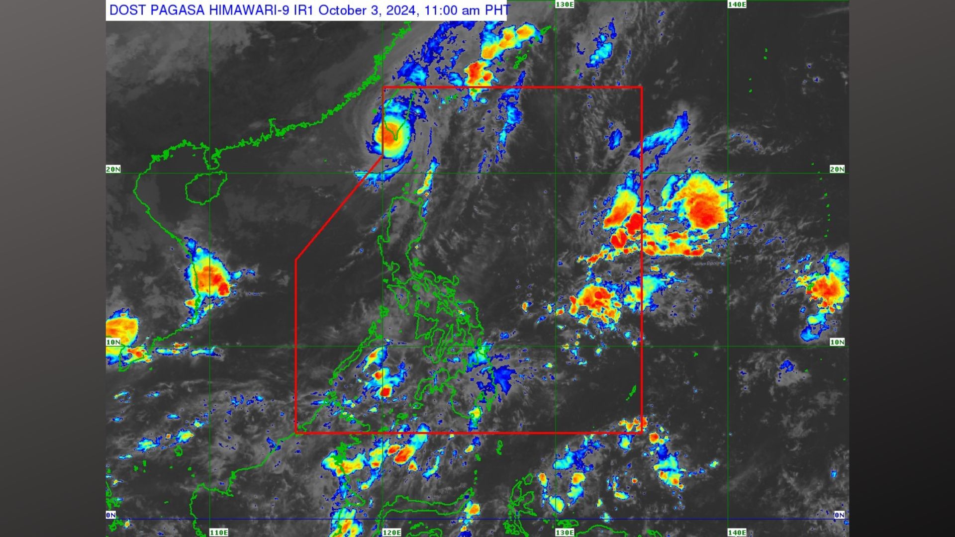 Bagyong Julian muling pumasok sa bansa; Signal No. 1 nakataas sa Itbayat, Batanes