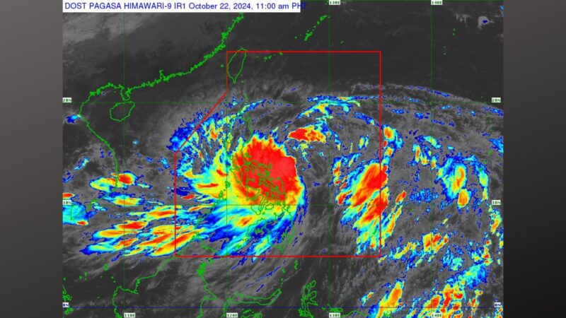 Tropical Storm Kristine napanatili ang lakas; Signal No. 1 nakataas na sa buong Metro Manila at maraming lalawigan