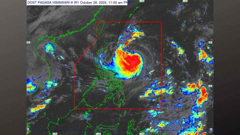 Bagyong Leon lumakas pa, isa nang severe tropical storm ayon sa PAGASA