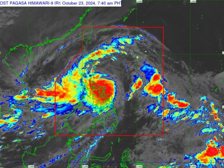 Bagyong Kristine napanatili ang lakas; tropical cyclone wind signal nakataas sa maraming lugar sa Luzon at Visayas