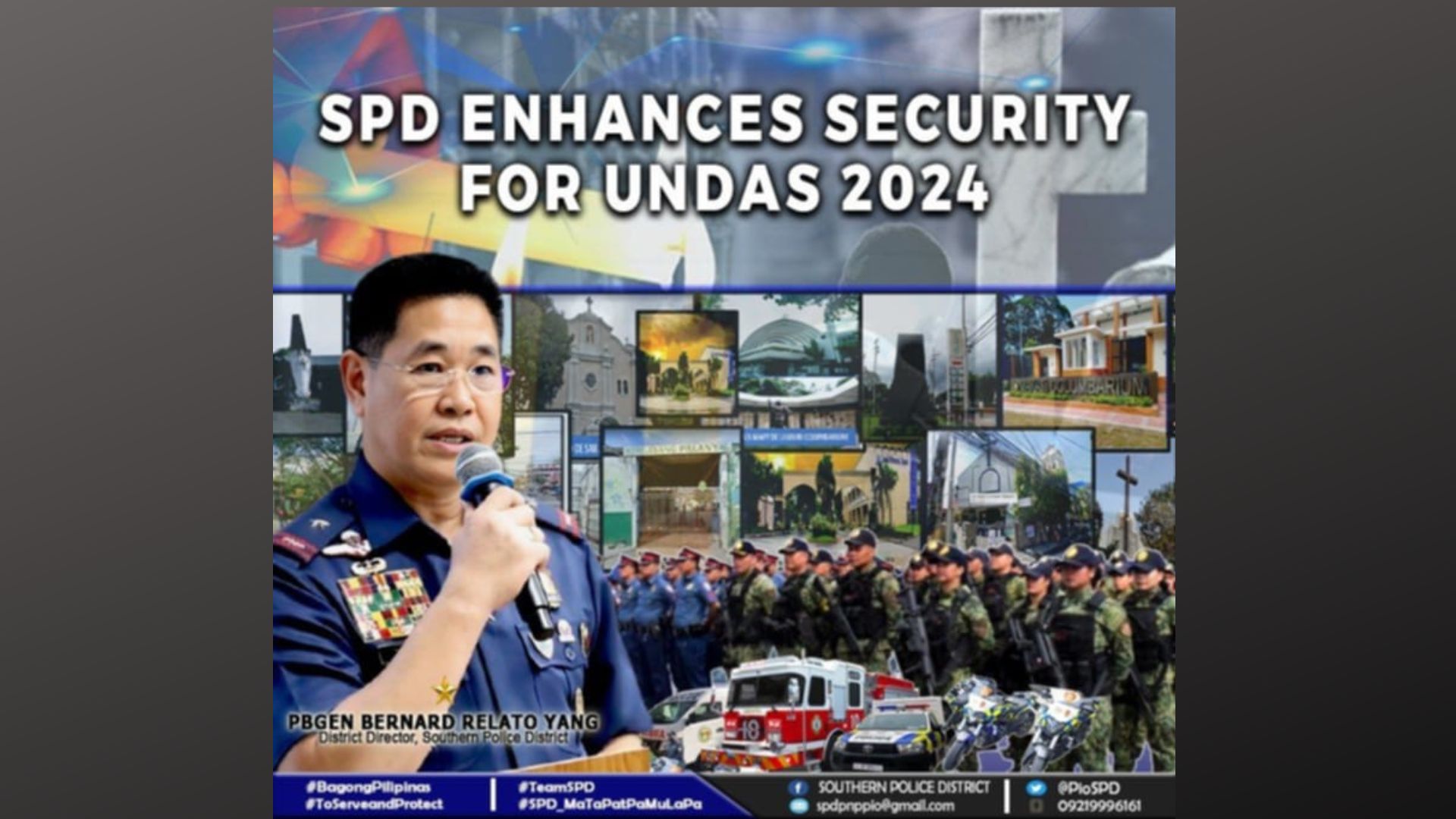 Seguridad sa Undas 2024 sa katimugang Metro Manila pinaigting ng SPD