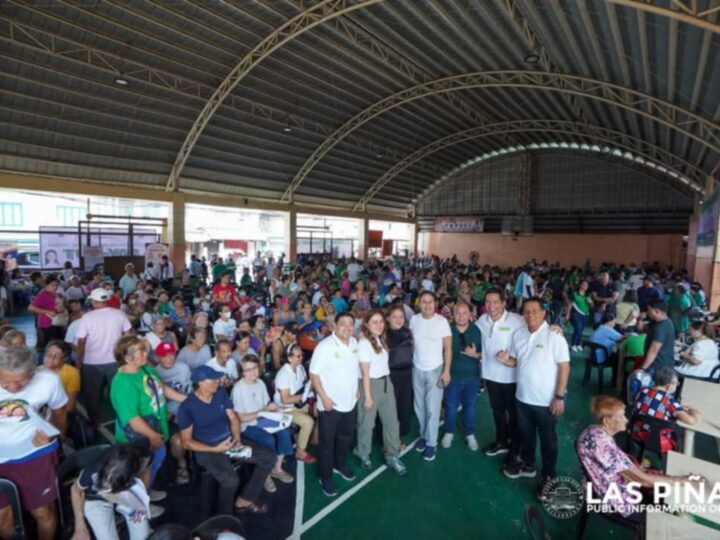 Las Piñas LGU nagsagawa ng social pension cash pay-out para sa indigent seniors