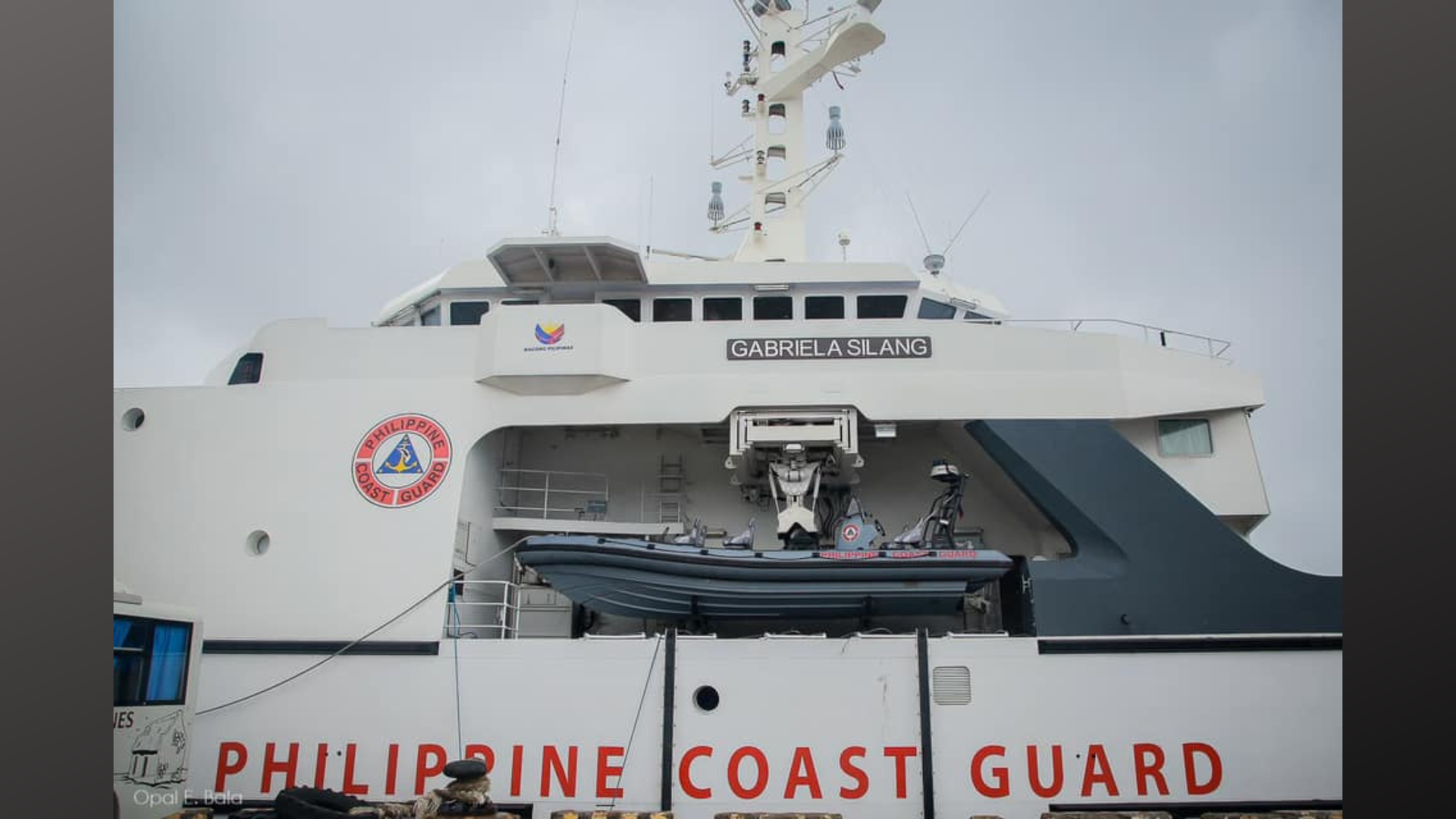 BRP Gabriela Silang naghatid ng Family Food Packs sa Batanes