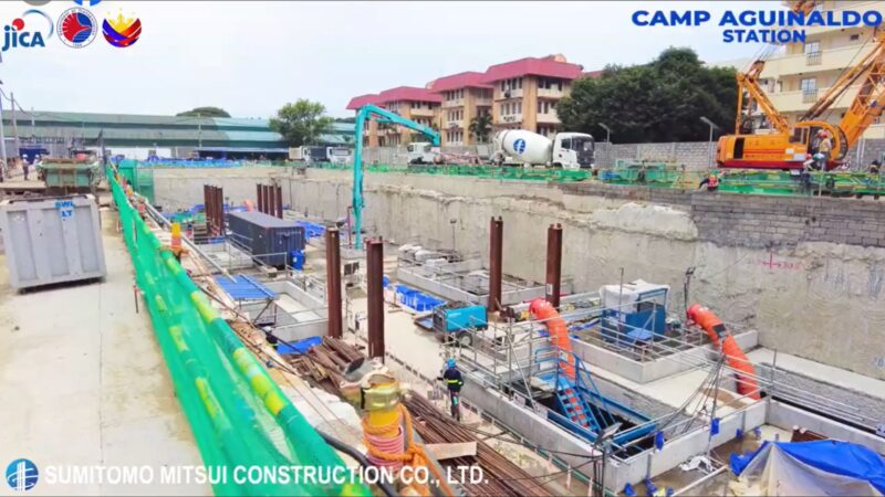 Latest progress sa kontstruksyon ng Metro Manila Subway Project, ipinasilip ng DOTr