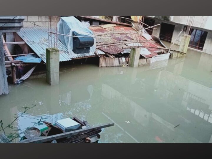 Bahagi ng Tuguegarao City sa Cagayan binaha dahil sa pagtaas ng water level sa Cagayan River