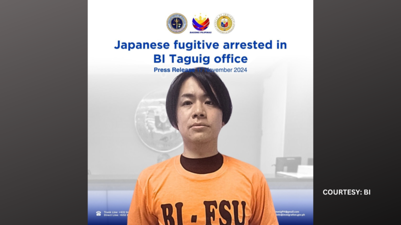 Puganteng Japanese arestado habang nagre-renew ng ng visa sa BI