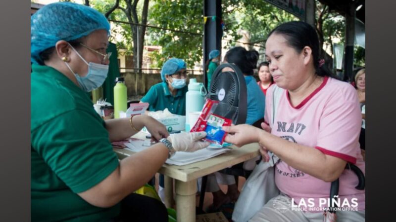 Higit 700 residente nabenepisyuhan sa Health and Wellness Caravan ng Las Pin̈as LGU