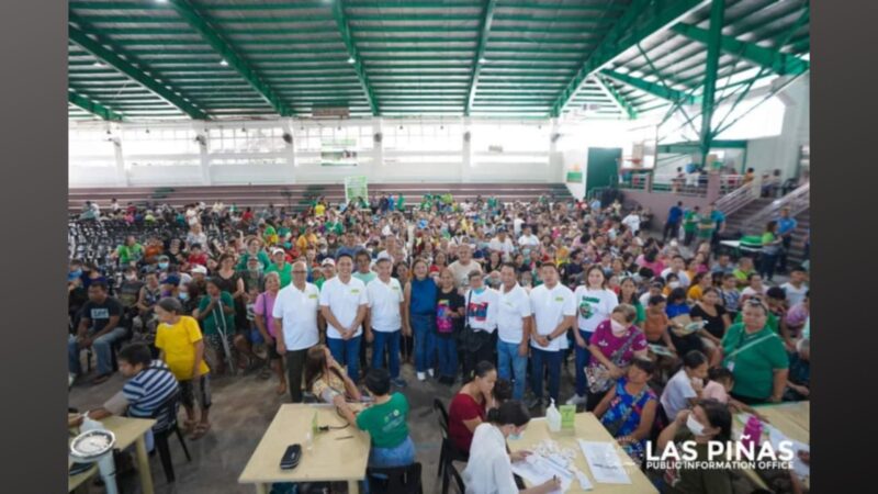 Higit 800 residente sa Pilar natulungan ng Las Piñas Health and Wellness Caravan