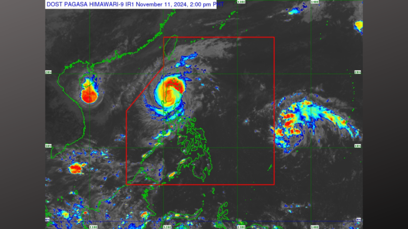 Typhoon Nika nasa bahagi na ng Ifugao; Signal No. 4 nakataas pa rin sa pitong lugar sa bansa