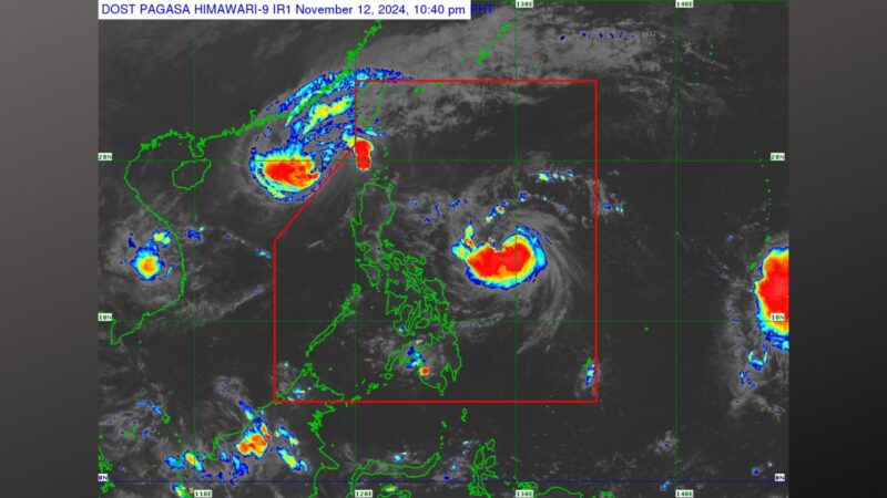 Bagyong Ofel naging typhoon na; Signal No. 1 nakataas sa 6 na lugar sa bansa