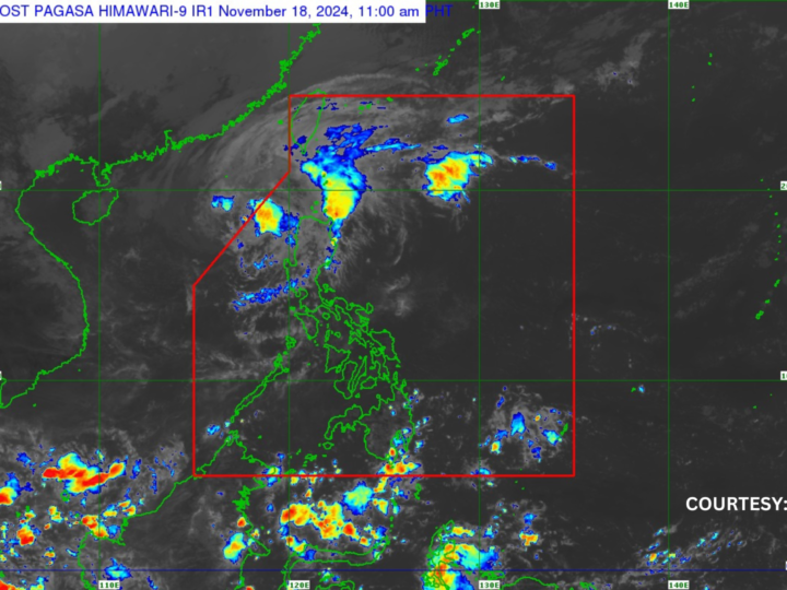 Bagyong Pepito humina pa; Signal No. 1 nakataas pa rin sa 5 lugar sa bansa