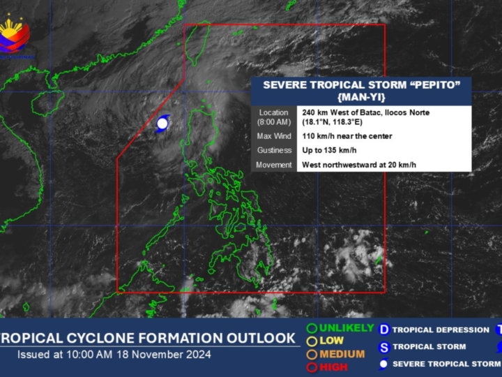 Pahinga muna sa bagyo; walang bagyong mabubuo o papasok sa bansa sa susunod na mga araw ayon sa PAGASA