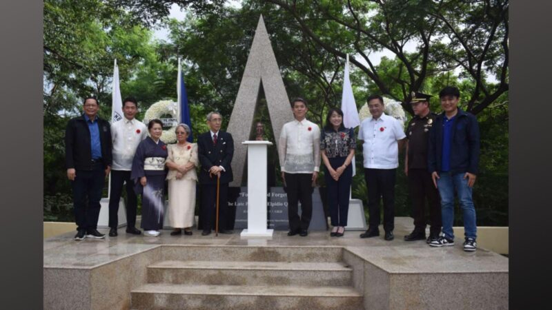 Memorial monument ni Presidente Quirino sa Muntinlupa City isinapubliko