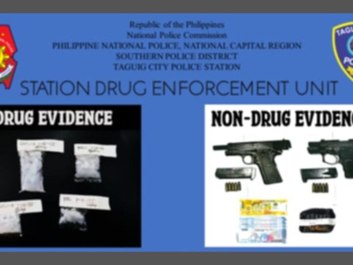 3 suspek timbog sa hiwalay na anti-drug at firearm ops sa Taguig City