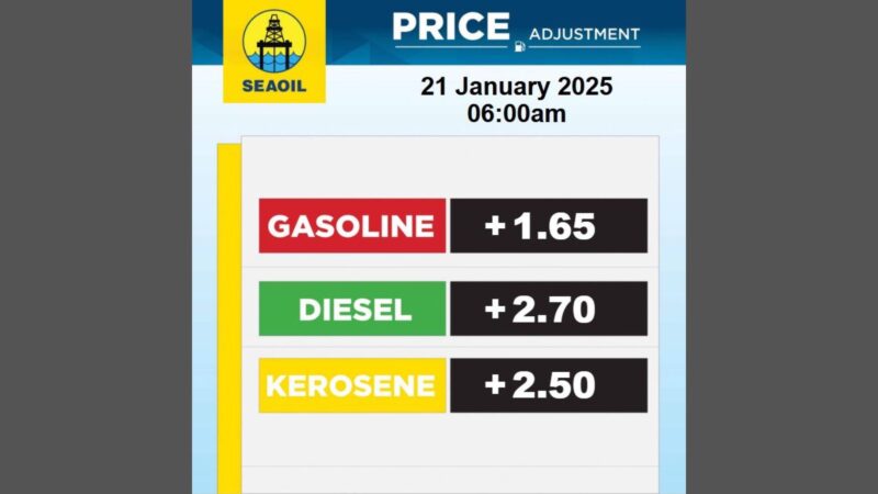 Malakihang pagtaas sa presyo ng produktong petrolyo ipatutupad ng mga kumpanya ng langis