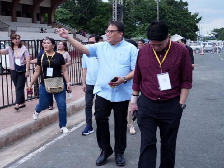 MMDA nag-inspeksyon sa Quirino Grandstand bago ang Traslacion