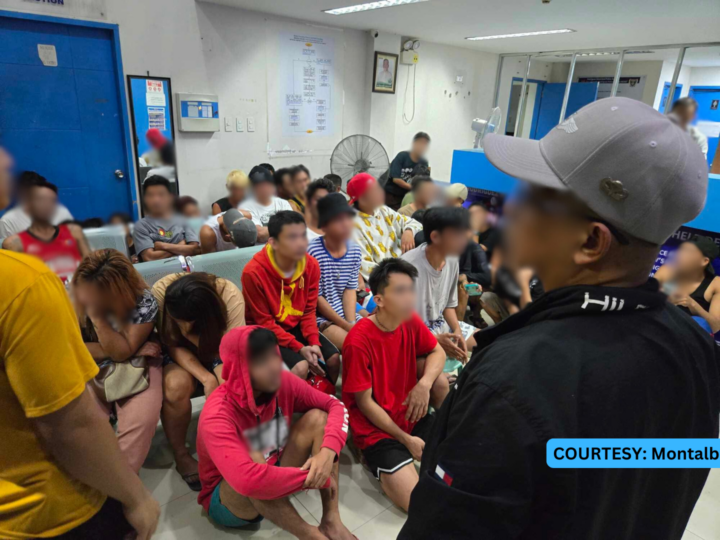 54 na katao arestado sa Anti-Criminality operations sa Montalban