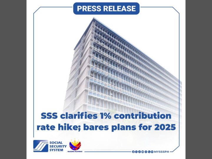 1 percent contribution rate hike ng SSS epektibo na ngayon buwan