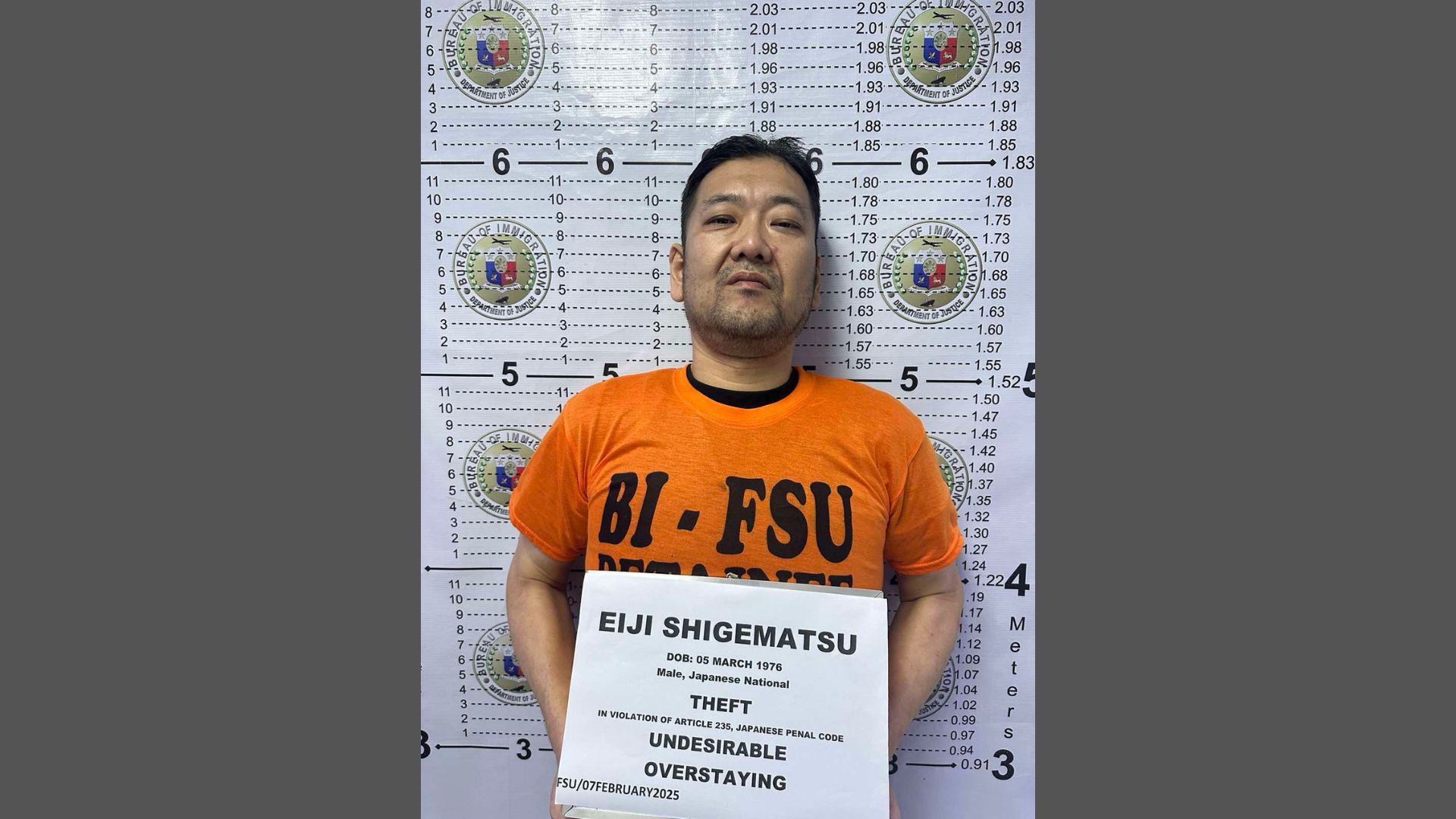 Japanese scammer nadakip ng BI sa Makati City