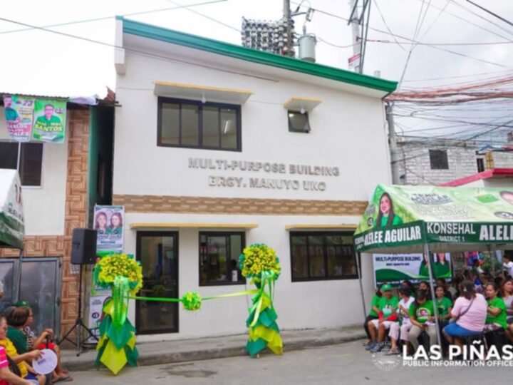 Bagong 2-storey Multi-Purpose Building sa Las Piñas City pinasinayaan