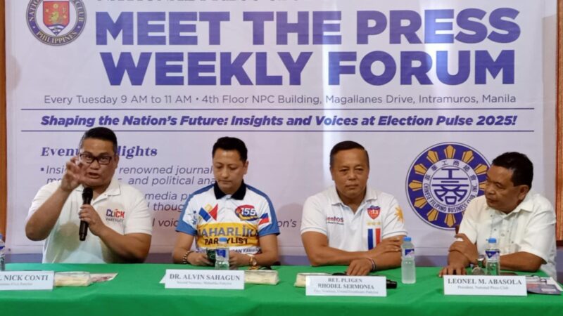 Kalusugan, Karunungan, at Kabuhayan isusulong ng Maharlika Partylist