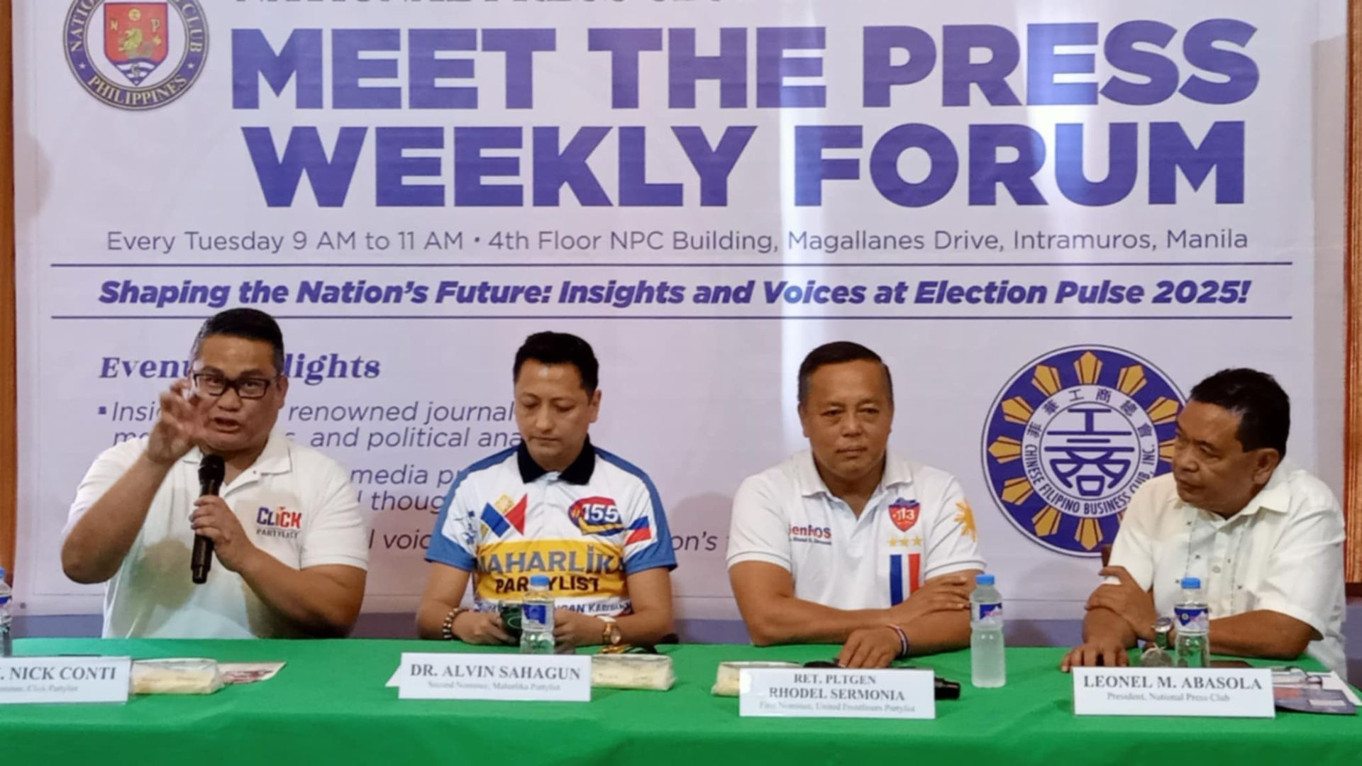 Kalusugan, Karunungan, at Kabuhayan isusulong ng Maharlika Partylist